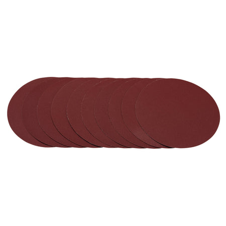 DRAPER Sanding Discs, 200mm, 240 Grit (Pack of 10) Model No. SDHAL200