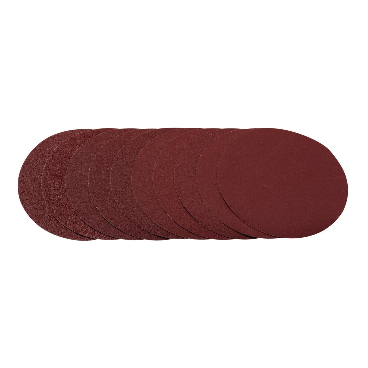DRAPER Sanding Discs, 200mm, Assorted Grit (Pack of 10) Model No. SDHAL200