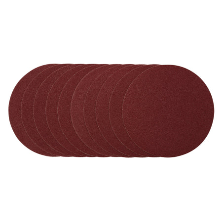 DRAPER Sanding Discs, 230mm, 40 Grit (Pack of 10) Model No. SDHAL230