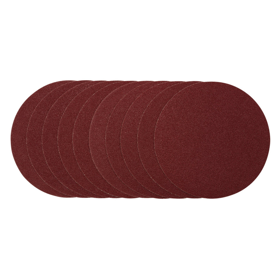 DRAPER Sanding Discs, 230mm, 40 Grit (Pack of 10) Model No. SDHAL230