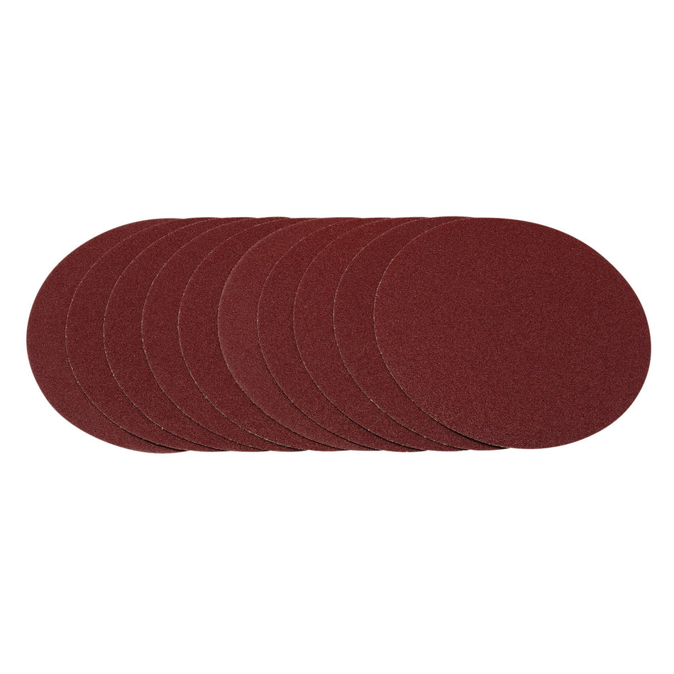 DRAPER Sanding Discs, 230mm, 40 Grit (Pack of 10) Model No. SDHAL230