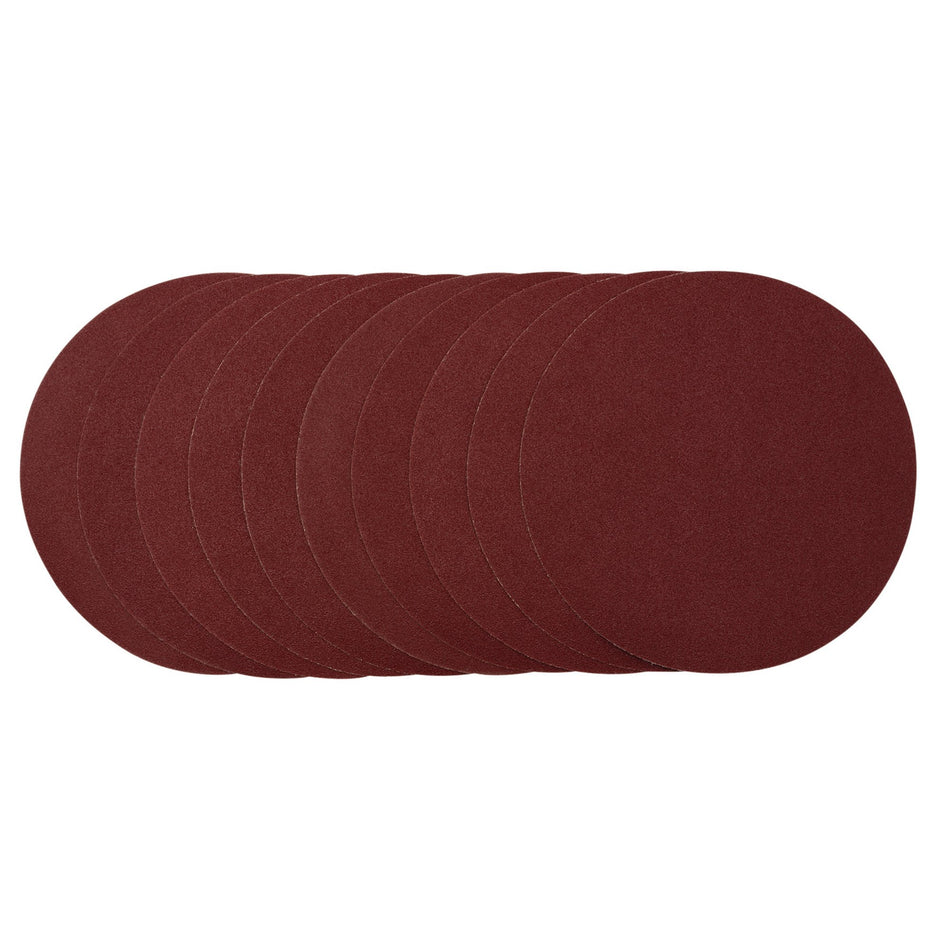 DRAPER Sanding Discs, 230mm, 80 Grit (Pack of 10) Model No. SDHAL230