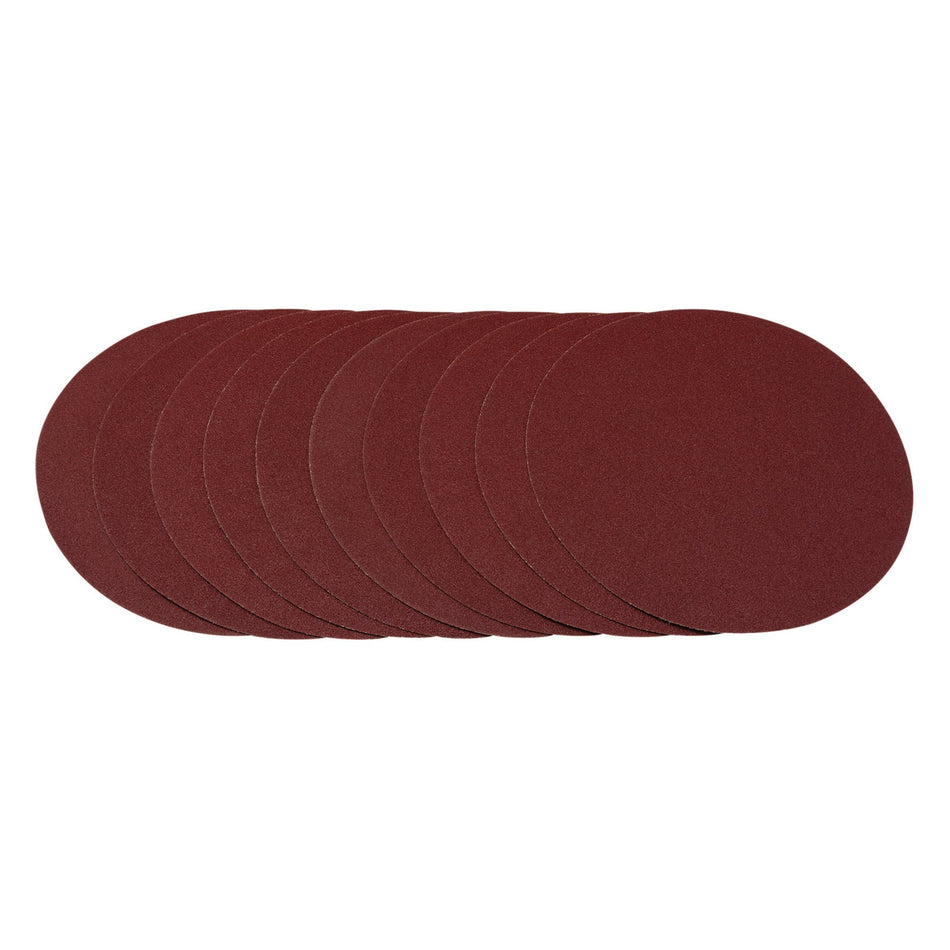 DRAPER Sanding Discs, 230mm, 80 Grit (Pack of 10) Model No. SDHAL230
