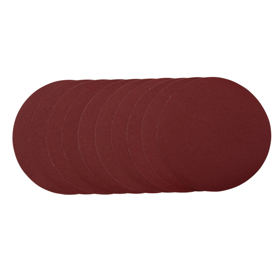 DRAPER Sanding Discs, 230mm, 120 Grit (Pack of 10) Model No. SDHAL230