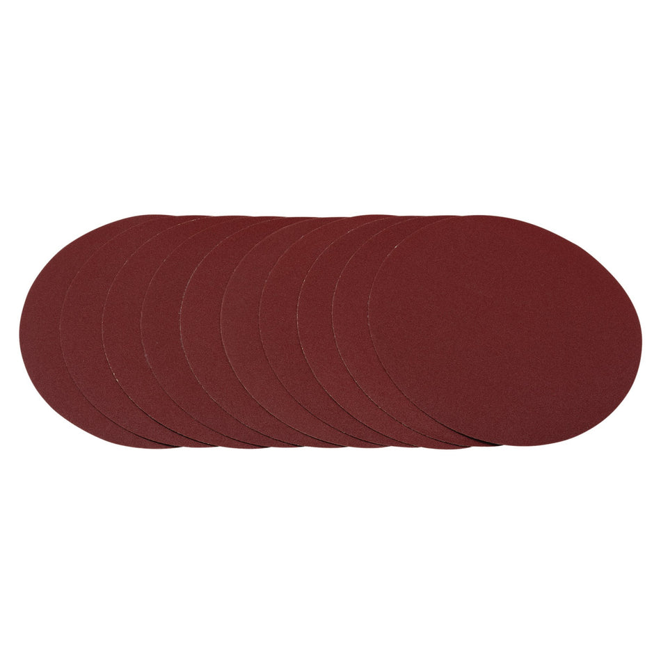 DRAPER Sanding Discs, 230mm, 120 Grit (Pack of 10) Model No. SDHAL230