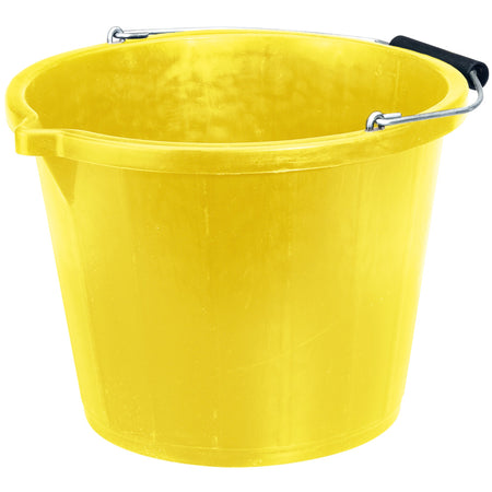 DRAPER 14.8L Bucket - Yellow: Model No.BKT/Y