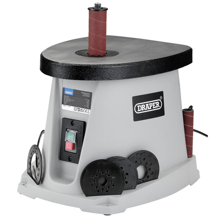 DRAPER 450W 230V Bench Mounted Bobbin Sander: Model No.BBS450A