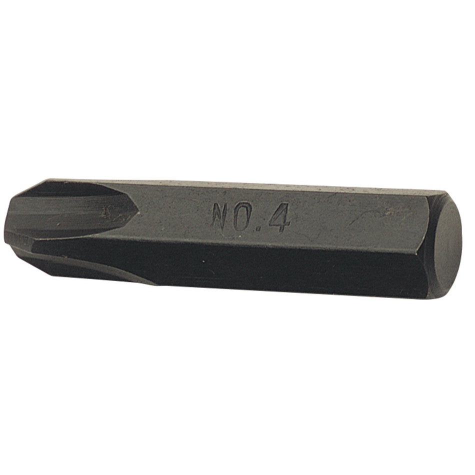 DRAPER No 4 Cross Slot Impact Screwdriver Bit: Model No.2800M/CS