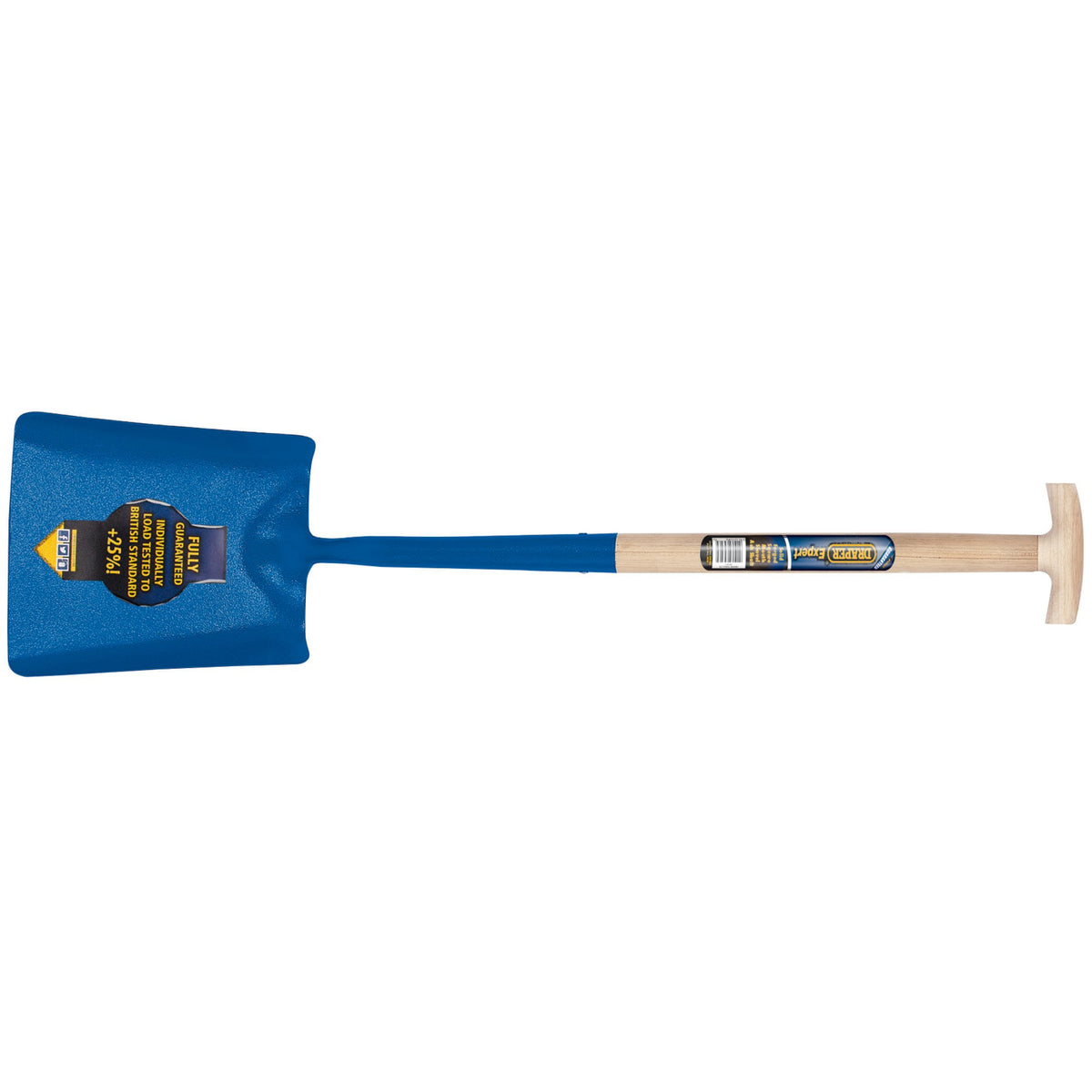 DRAPER Solid Forged Square Mouth Shovel with Ash Shaft: Model No.SMSSS-WHT/H