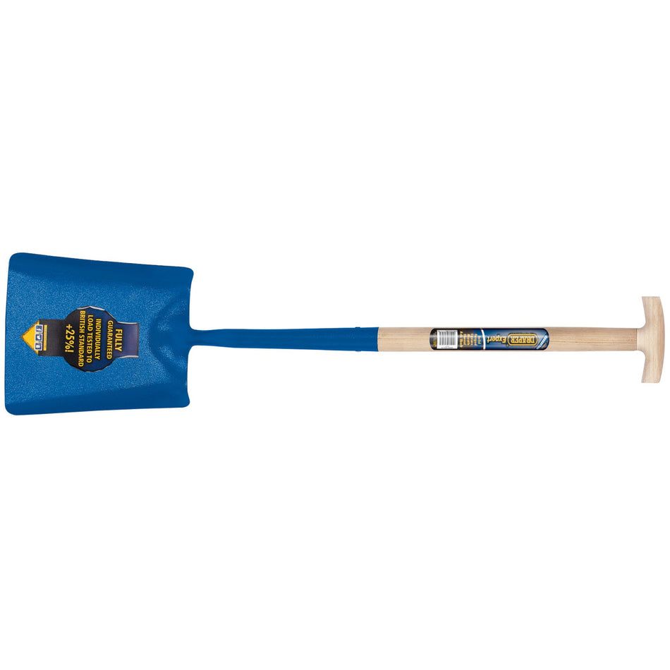 DRAPER Solid Forged Square Mouth Shovel with Ash Shaft: Model No.SMSSS-WHT/H