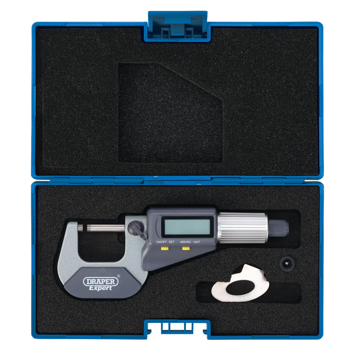 Draper Expert Digital External Micrometer, 0-25mm