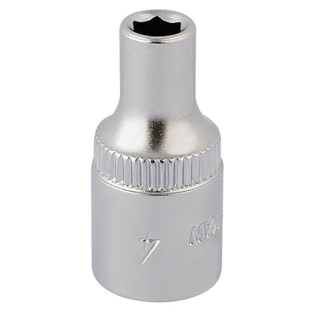 4mm 1/4in. Square Drive Hexagon Socket: Model No.1455