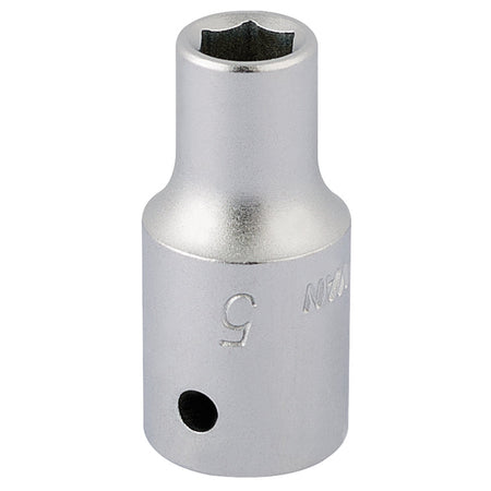 5mm 1/4" Square Drive Elora Hexagon Socket : Model No. 1455
