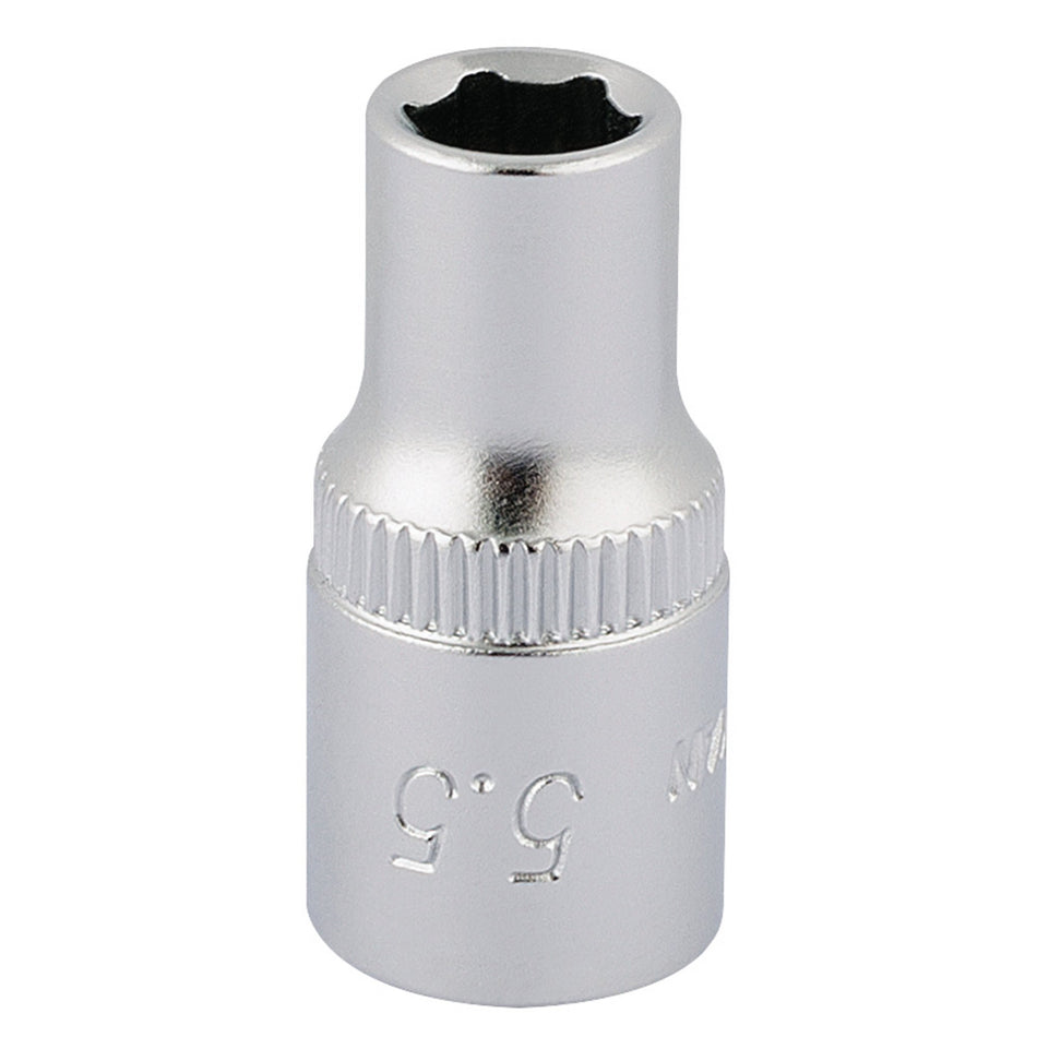 5.5mm 1/4in. Square Drive Hexagon Socket: Model No.1455