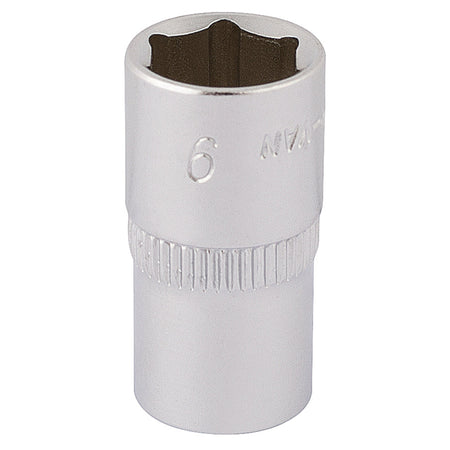 9mm 1/4in. Square Drive Hexagon Socket: Model No.1455
