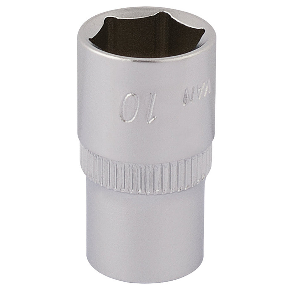 10mm 1/4in. Square Drive Hexagon Socket: Model No.1455