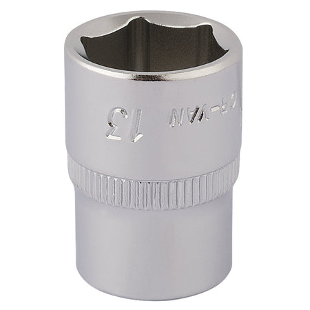13mm 1/4in. Square Drive Hexagon Socket: Model No.1455