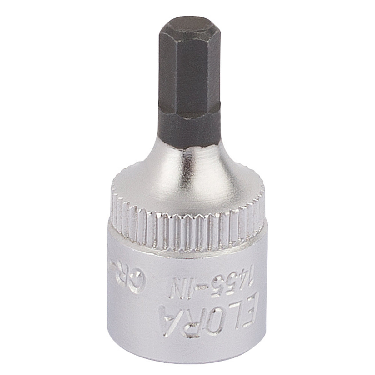 4mm 1/4in. Square Drive Hexagon Screwdriver Socket: Model No.1455-IN