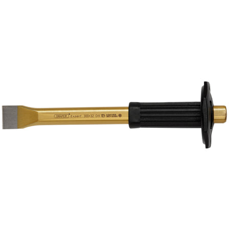 DRAPER Expert 300mm x 32mm Flat Cold Chisel with Hand Grip: Model No.109