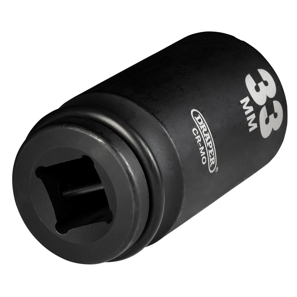DRAPER Expert 33mm 3/4in. Square Drive Hi-Torq ; 6 Point Deep Impact Socket: Model No.419D-MM