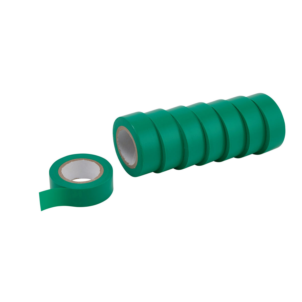 DRAPER Expert 8 x 10M x 19mm Green Insulation Tape to BSEN60454/Type2: Model No.619