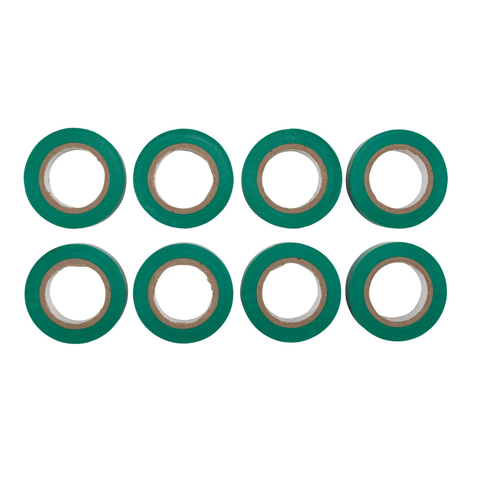 DRAPER Expert 8 x 10M x 19mm Green Insulation Tape to BSEN60454/Type2: Model No.619