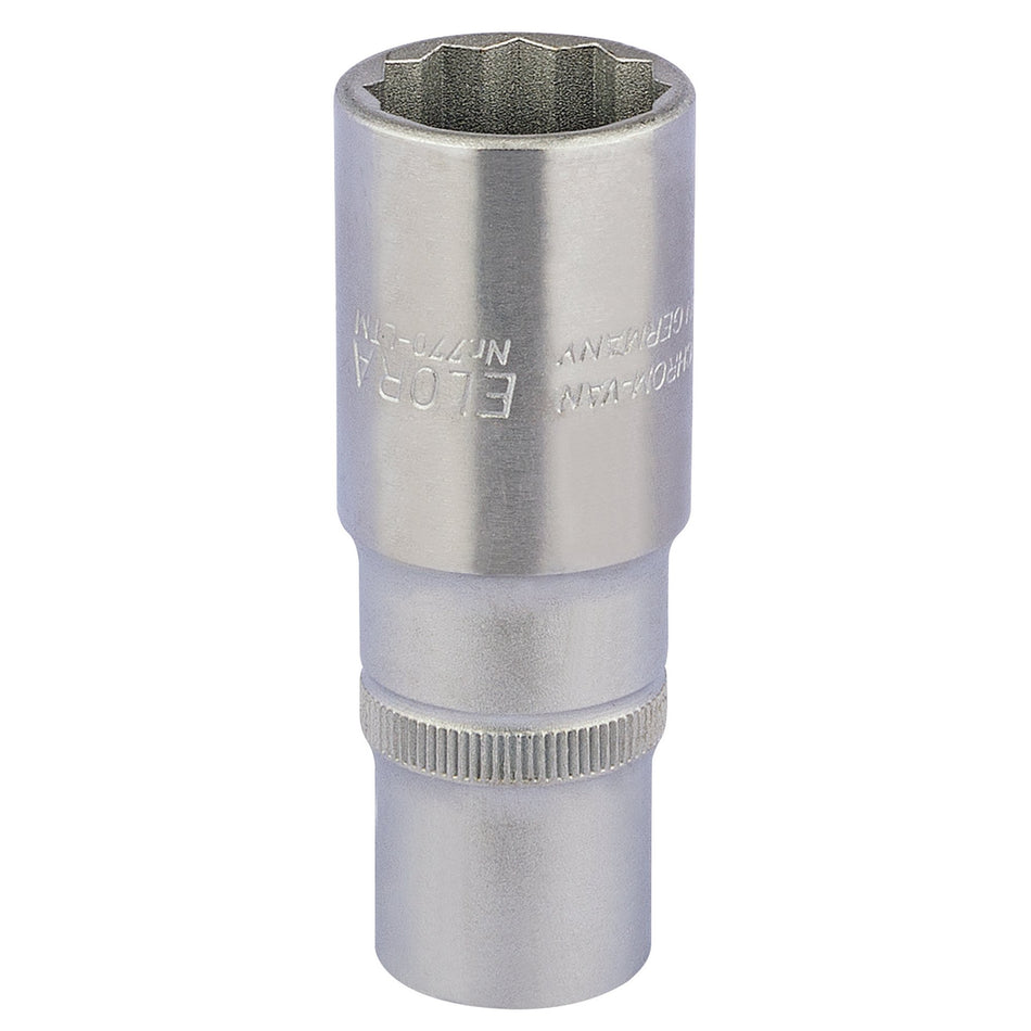 22mm 1/2in. Square Drive Deep Bi-Hexagon Socket: Model No.770-LT