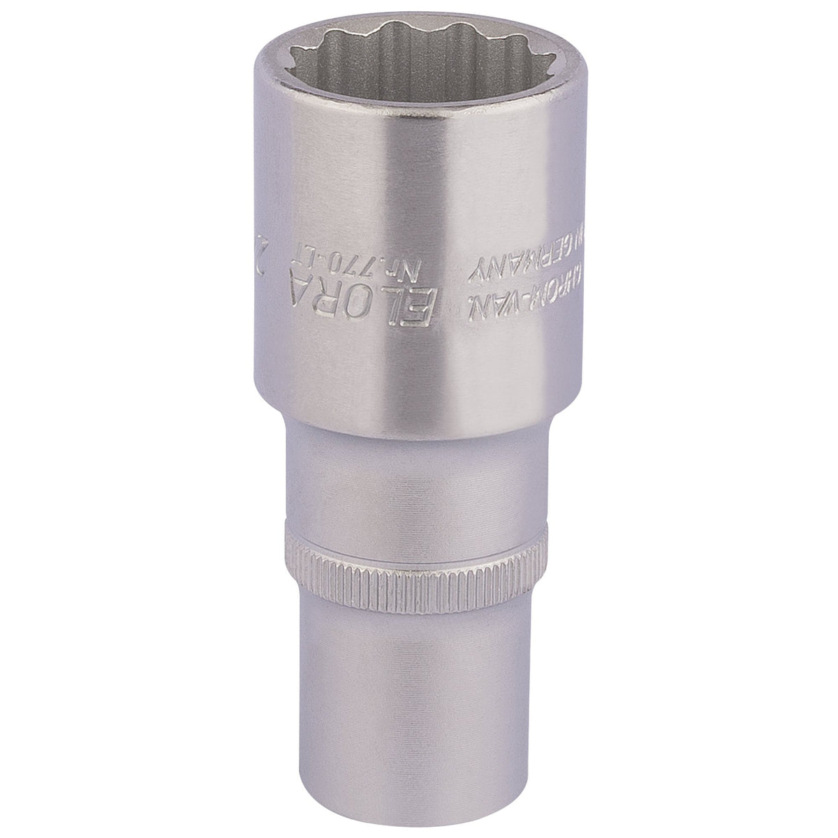 24mm 1/2in. Square Drive Deep Bi-Hexagon Socket: Model No.770-LT
