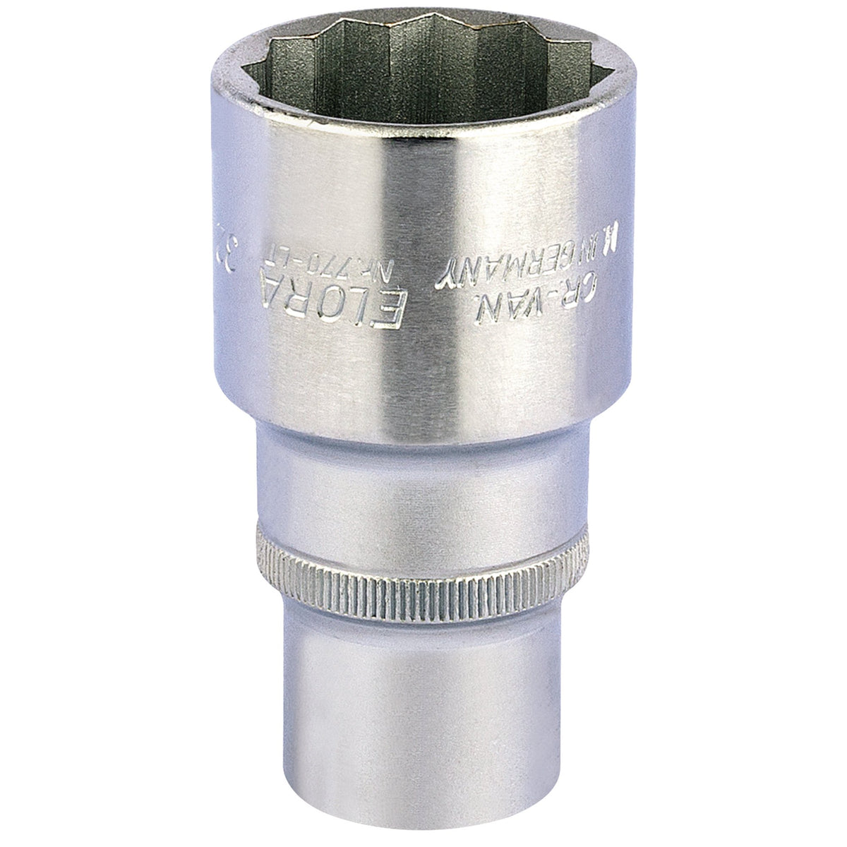 32mm 1/2in. Square Drive Deep Bi-Hexagon Socket: Model No.770-LT