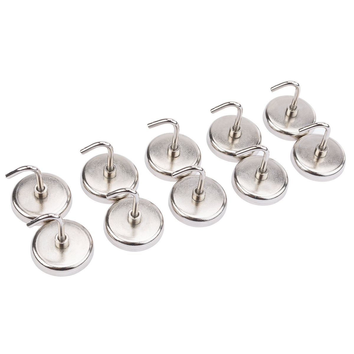 Magnetic Hook Set (10 Piece): Model No.MPTH/10