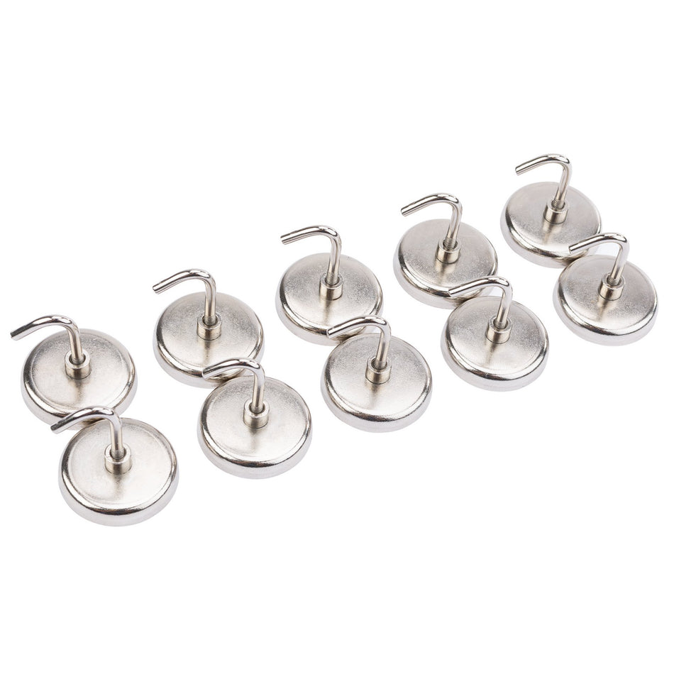 Magnetic Hook Set (10 Piece): Model No.MPTH/10