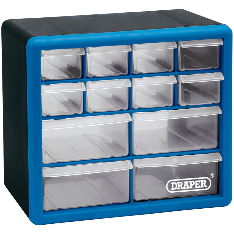 DRAPER 12 Drawer Organiser: Model No.POC12