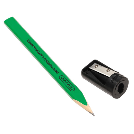 Carpenter's Pencils with Sharpener (Pack of 10)