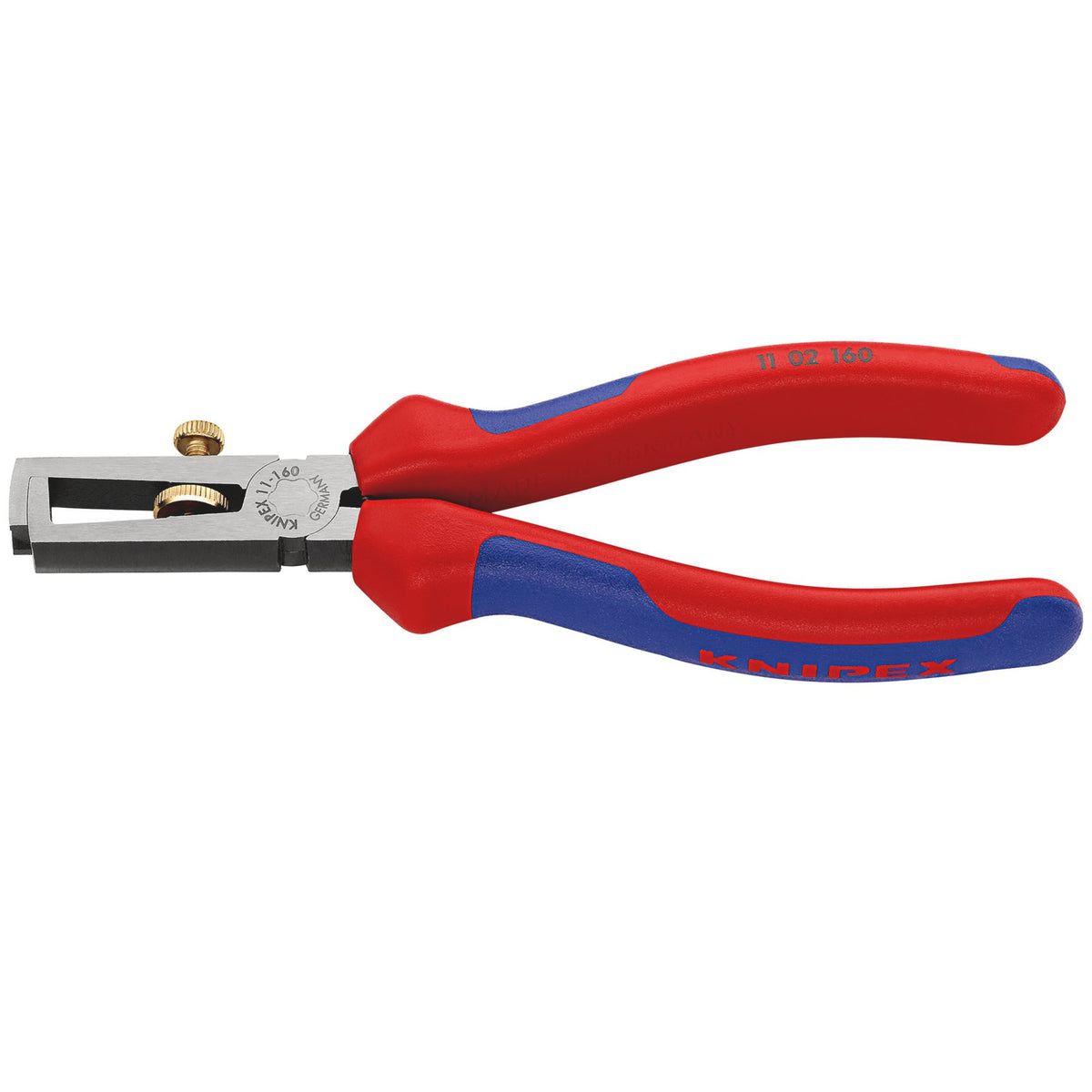 Knipex 160mm Adjustable Wire Stripping Pliers : Model No.11 02 160 SB