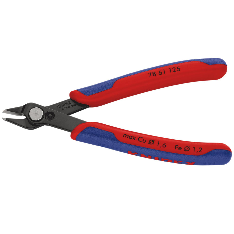 Knipex 125mm Spring Steel Electronics Super-Knips : Model No.78 61 125 SBE
