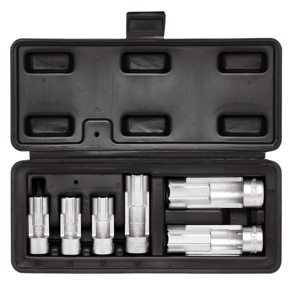 Temperature Sensor Socket Set, 1/2" and 3/8" Sq. Dr. (6 Piece): No.TSS-6PC