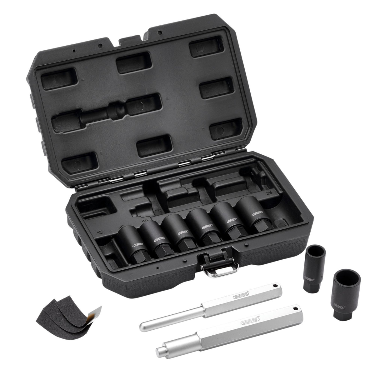 Locking Wheel Nut Removal Set (10 Piece): No.LWNR-10PC