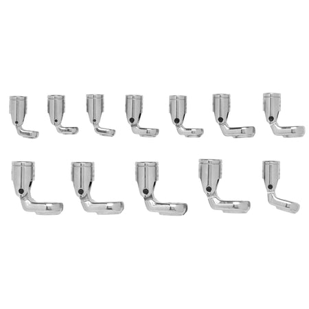 Flexible Crowfoot Socket Wrench Set, 3/8" Sq. Dr. (12 Piece): No.FCS-12PC