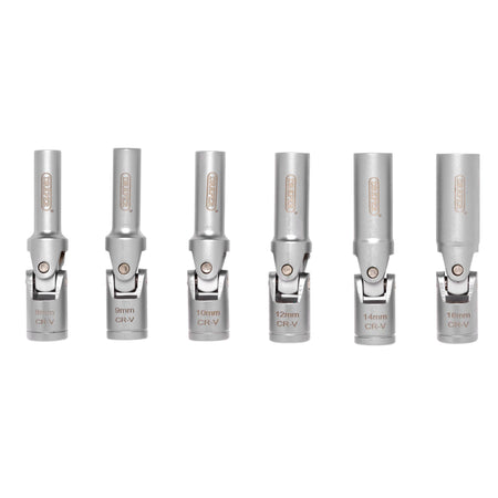 GLOW PLUG SOCKET SET 6PC: No.GPSS-6PC