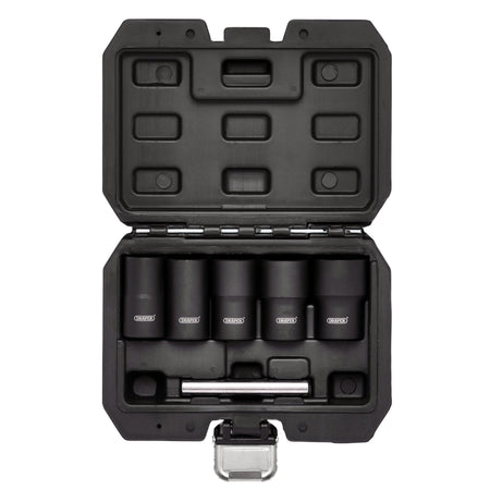 Impact Wheel Nut Socket Set, 1/2" Sq. Dr. (6 Piece): No.LWNS6-B