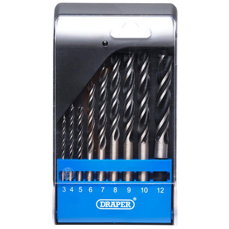 Brad Point Drill Bit Set (9 Piece): No.DBWS2