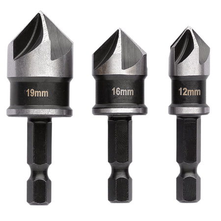 Countersink Bit Set (3 Piece): No.CSBSET1