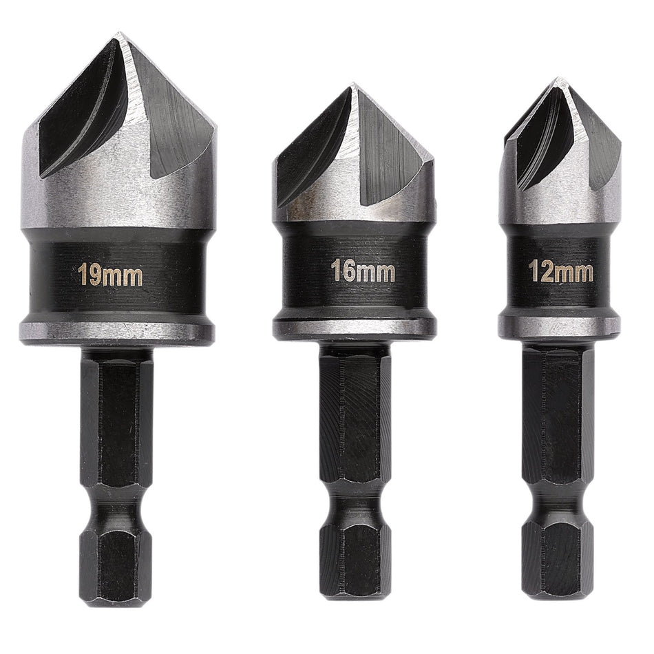Countersink Bit Set (3 Piece): No.CSBSET1
