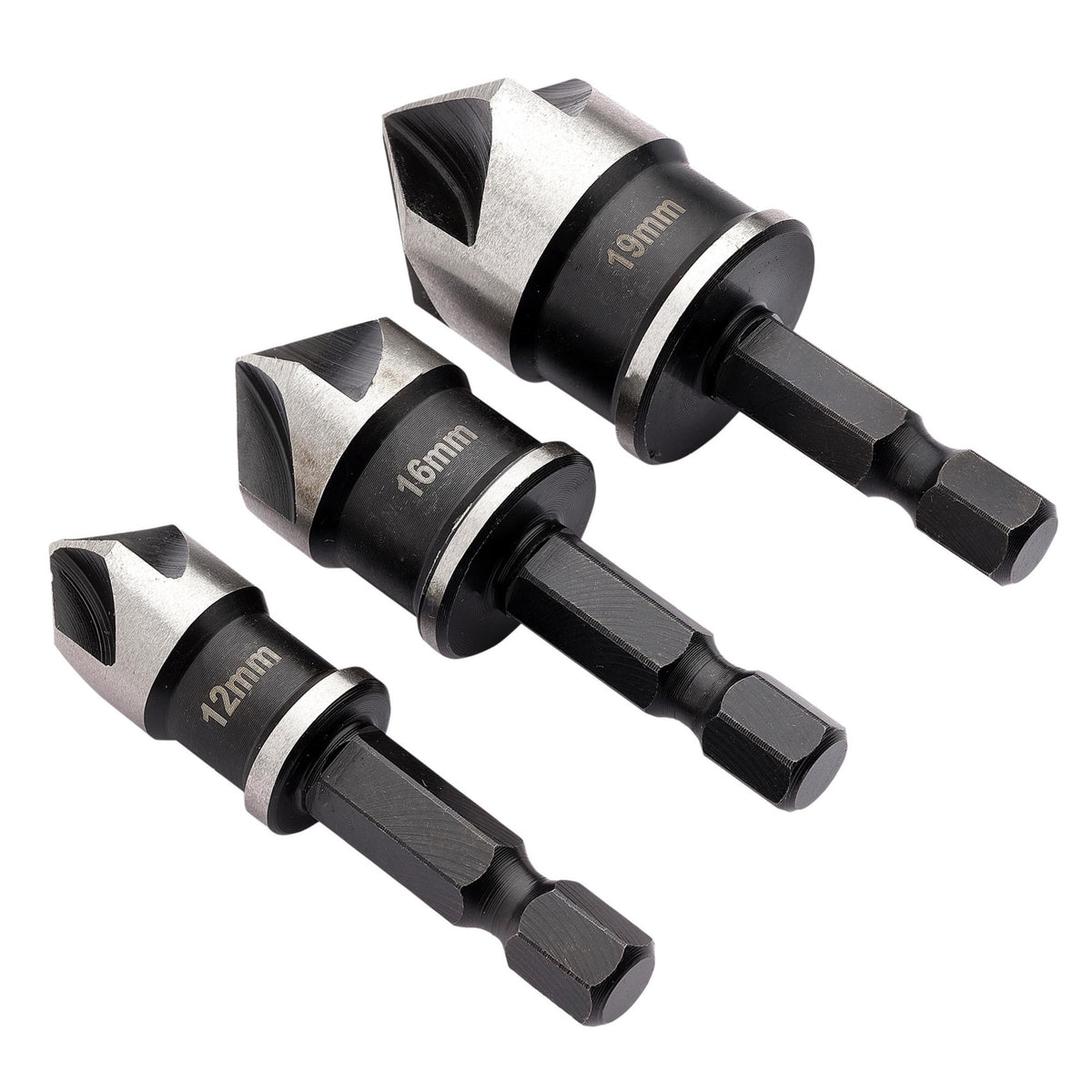 Countersink Bit Set (3 Piece): No.CSBSET1