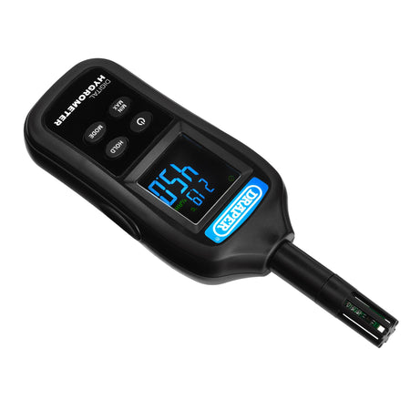 Handheld Digital Hygrometer - Humidity and Temperature Meter, 0-100% RH and -20 to +70&deg;C: No.180-DH-1