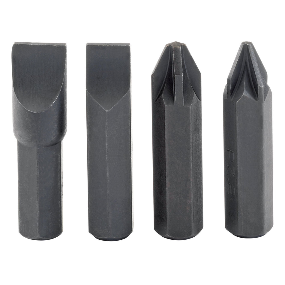 DRAPER 4 Piece Impact Screwdriver Bit Set: Model No.2800M/4