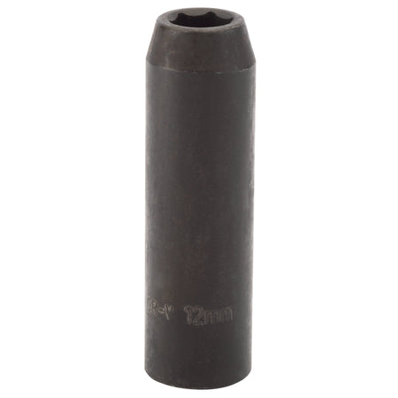 DRAPER Expert 12mm 1/2in. Square Drive Deep Impact Socket: Model No.410D-MM