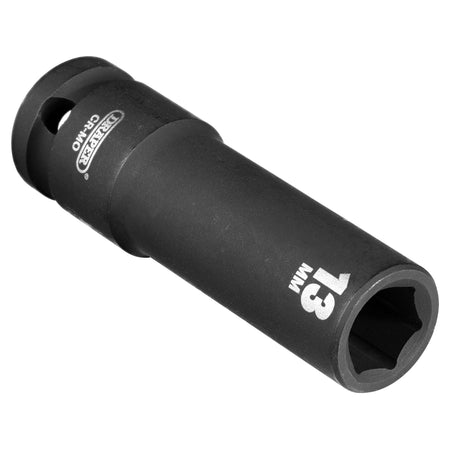 DRAPER Expert 13mm 1/2in. Square Drive Deep Impact Socket: Model No.410D-MM