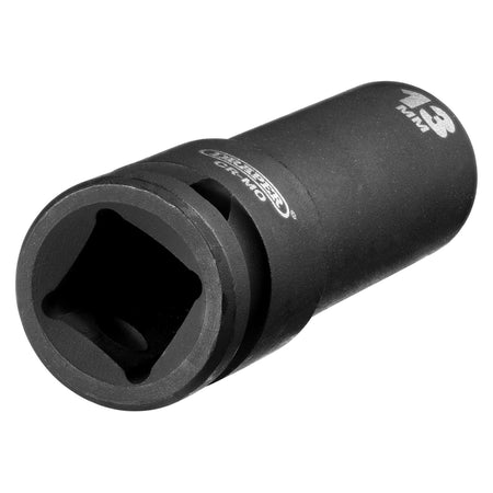 DRAPER Expert 13mm 1/2in. Square Drive Deep Impact Socket: Model No.410D-MM