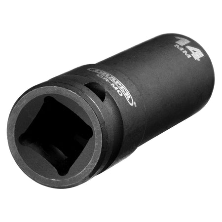 DRAPER Expert 14mm 1/2in. Square Drive Deep Impact Socket: Model No.410D-MM